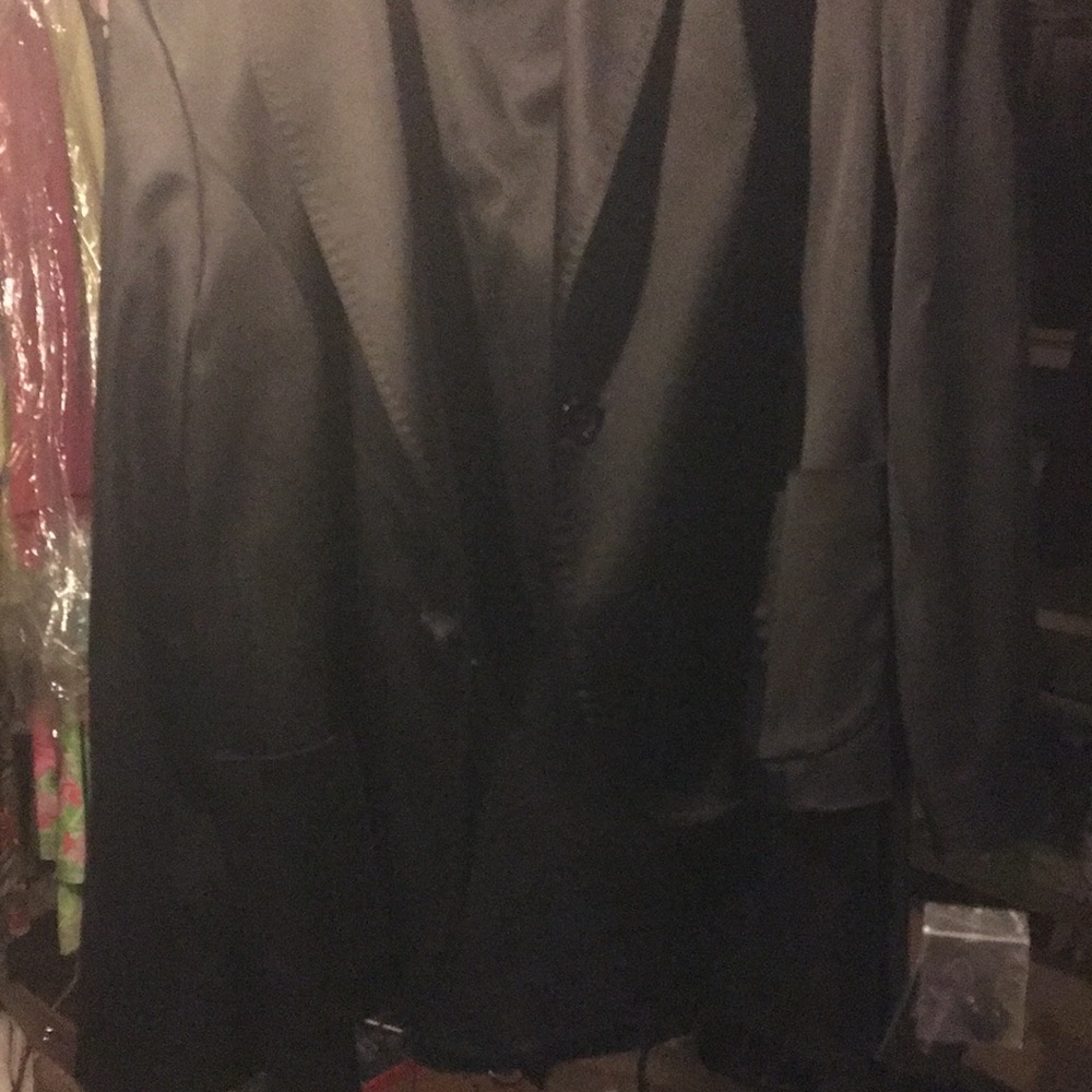 2 piece calf skirt suit